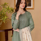 JAZMIN - 3PC LAWN EMBROIDERED SHIRT WITH LAWN EMBROIDERED DUPATTA AND LAWN TROUSER-BIC-3501