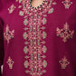 JAZMIN 3PC LAWN EMBROIDERED SHIRT WITH MONARK PRINT DUAPATTA-BIC- 3505