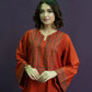 URGE-2PC DHANAK EMBROIDRED SHIRT WITH AND EMBROIDRED TROUSER-BIC-3126