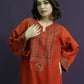 URGE-2PC DHANAK EMBROIDRED SHIRT WITH AND EMBROIDRED TROUSER-BIC-3126