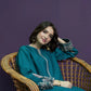 URGE-2PC KHADAR EMBROIDRED SHIRT WITH AND EMBROIDRED TROUSER-BIC-3321