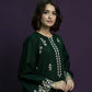 URGE - 2PC DHANAK EMBROIDERED SHIRT WITH DHANAK EMBROIDERED TROUSER-BIC-3369