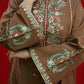 URGE-2PC DHANAK EMBROIDRED SHIRT WITH DHANAK EMBROIDRED TROUSER-BIC-3376