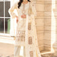 Momina Collection-3PC DHANAK EMBROIDERED SHIRT WITH DHANAK HEAVY CUTWORK EMBROIDERED SHAWL -BIC-1523