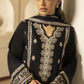 ZAHA- 3PC LAWN EMBROIDERED SHIRT WITH CHIFFON EMBROIDERED DUPATTA-BIC-2866