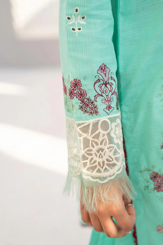 Momina collection-3PC LAWN EMBROIDERED SHIRT WITH LAWN EMBROIDERED READY TO WEAR DUPATTA-BIC-02