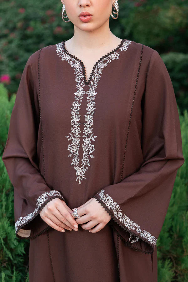 Dhanak Sequin Embroidered Shirt