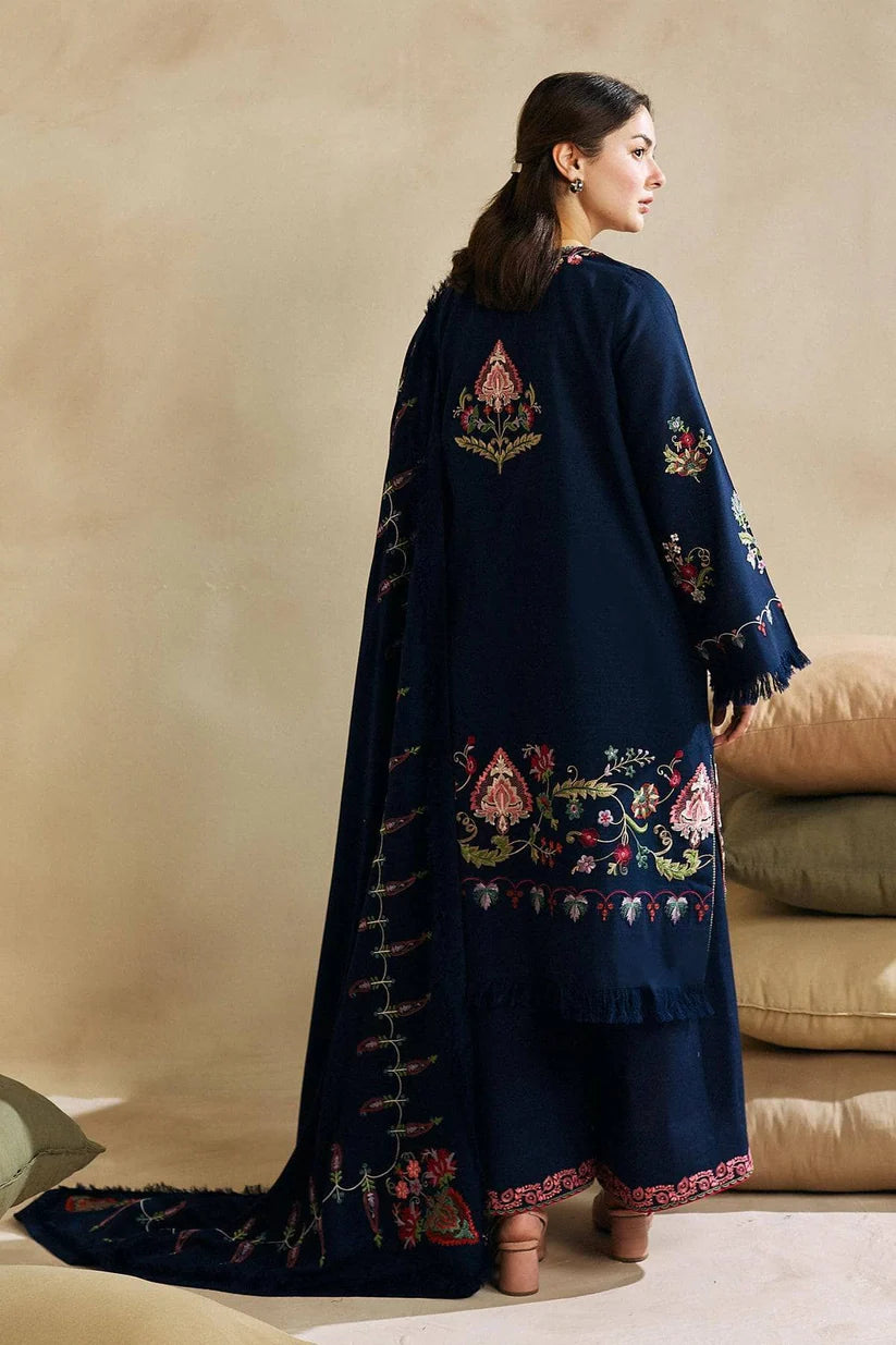 ZARA SHAH JAHAN- 3PC LAWN EMBROIDERED SHIRT LAWN EMBROIDERED DUPATTA AND TROUSER-BIC-3584