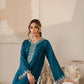 Vintage-Lawn 3pc Embroidered Shirt With Bamber Chiffon Dupatta & Embroidered Trouser-BIC-3568