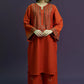 URGE-2PC DHANAK EMBROIDRED SHIRT WITH AND EMBROIDRED TROUSER-BIC-3126