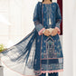 Momina collection-3PC LAWN EMBROIDERED SHIRT WITH LAWN EMBROIDERED READY TO WEAR DUPATTA-BIC-04